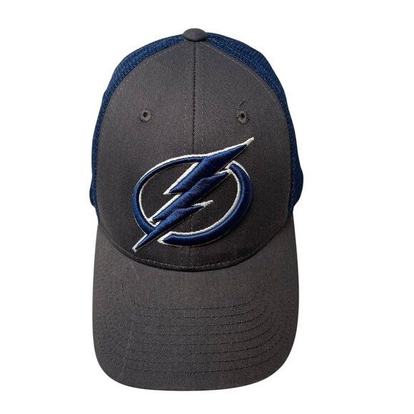 Tampa Bay Lightning Zephyr Trucker Snapback Hat Cap Retro Dad Mesh NHL Hockey - Picture 2 of 10